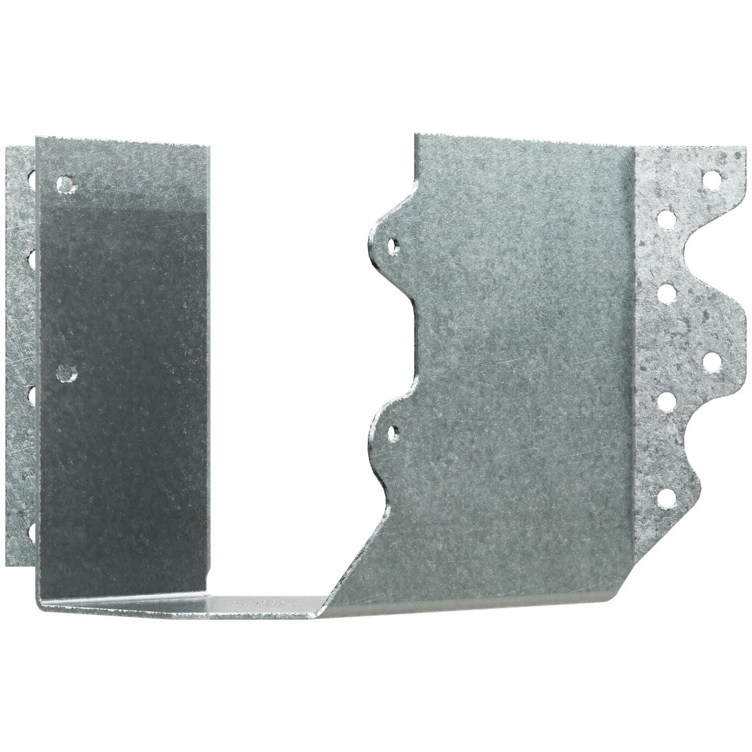 Simpson Strong-Tie HSUL26-2 HSUL Galvanized Joist Hanger for Double 2x6, Skewed Left