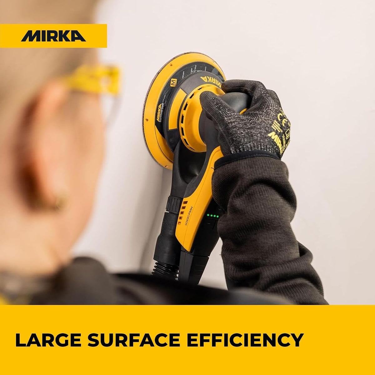 Mirka DEROS II 650 6-in. 110V Corded Random Orbital Sander with Case, 5.0mm Orbit