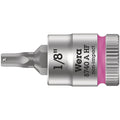Wera 8740 A Hf Zyklop Bit Socket With Holding Function, 1/4-in. Drive, 1/8-in.x28-mm.