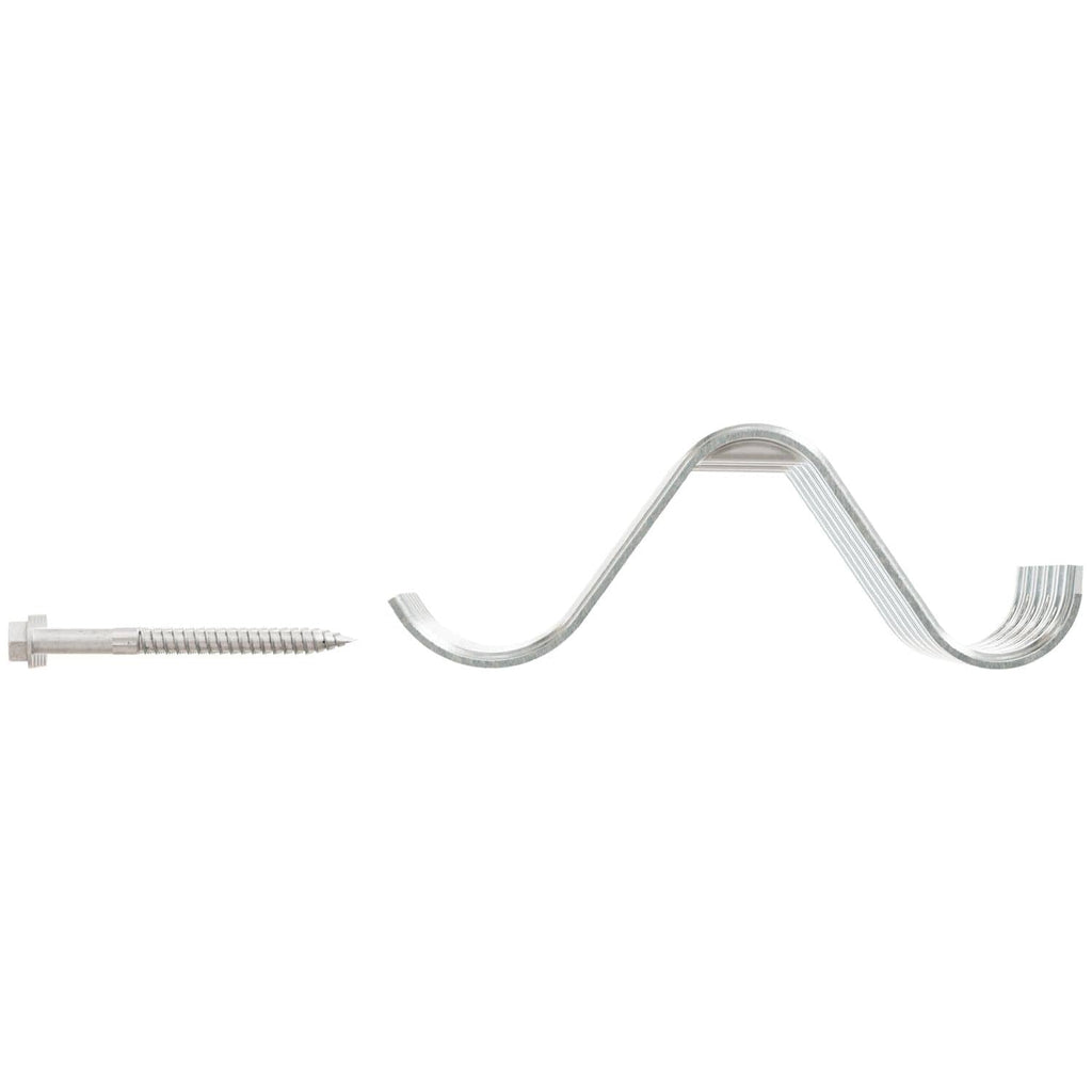 Simpson Strong-Tie URFP-SDS3 URFP 10-5/8-in. x 6-1/4-in. Universal Retro Foundation Plate with Screws