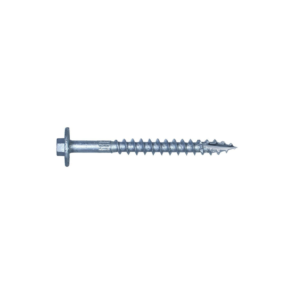 Simpson Strong-Tie SDWH27400G Strong-Drive SDWH TIMBER-HEX HDG Screw, 0.276-in. x 4-in. 3/8 Hex, 350-Pack