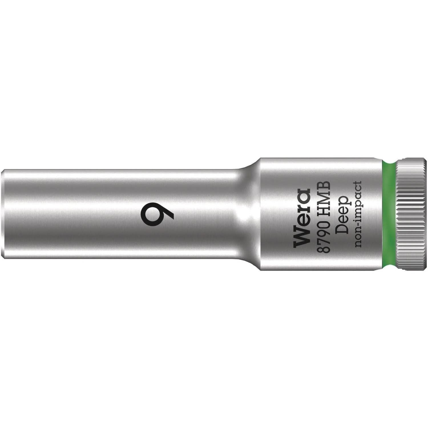 Wera 8790 Hmb Deep 3/8-in. Socket, 9x64-mm.