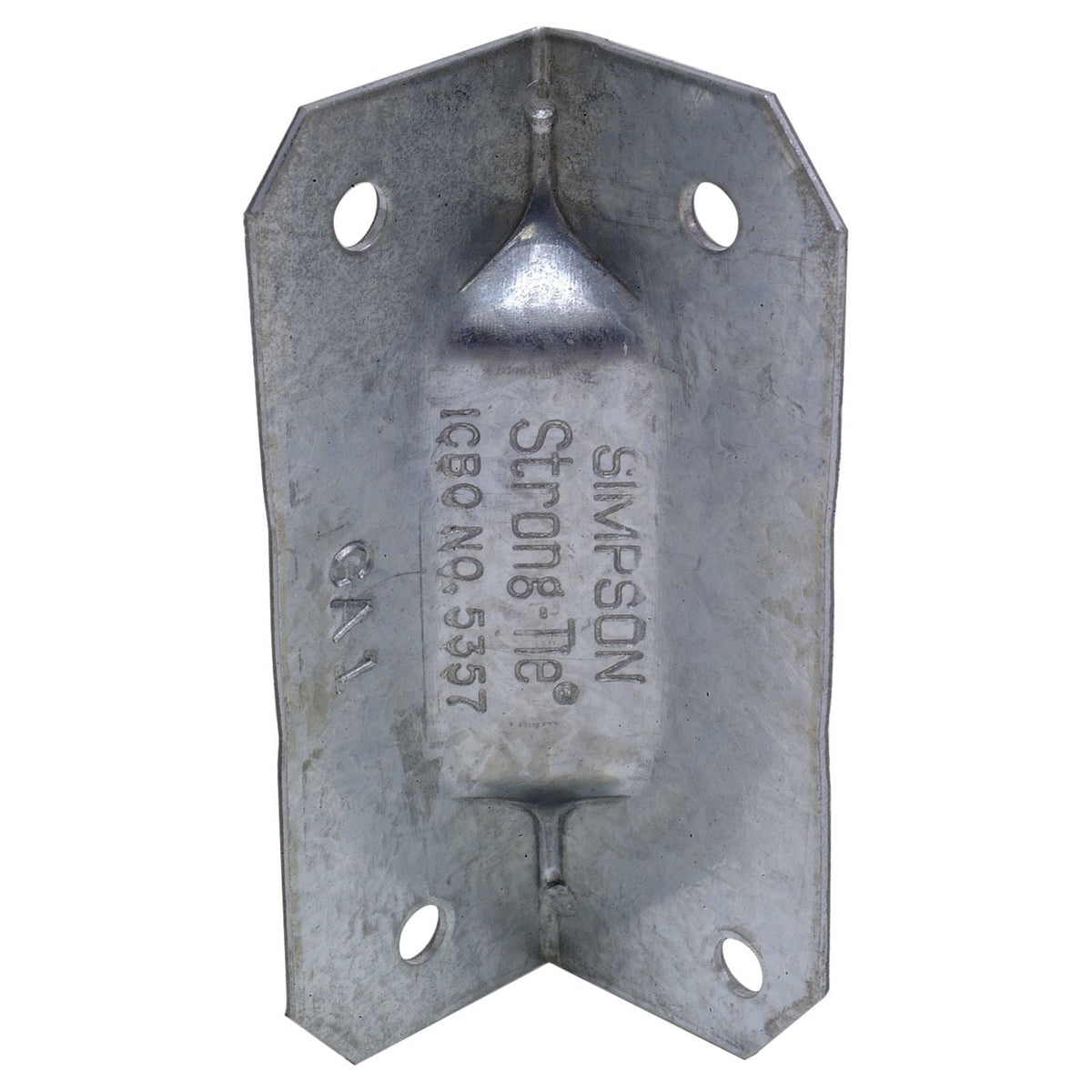 Simpson Strong-Tie GA1 GA 2-3/4-in. 18-Gauge Galvanized Gusset Angle