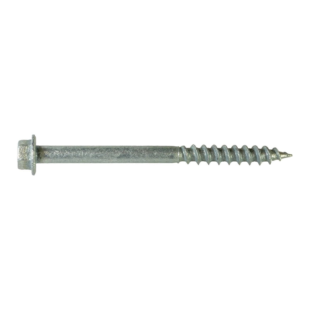 Simpson Strong-Tie Strong-Drive SD Connector Screw, #10 x 2-1/2-in. 1/4-Hex Drive, Mech. Galvanized, 500-Pack (SD10212R500)