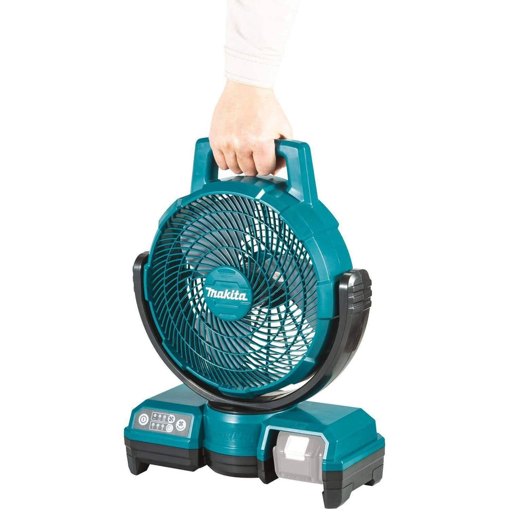 Makita DCF203Z 18V LXT Lithium"â€ ̃Ion Cordless/Corded 9"â€ ̃1/4" Fan, Tool Only