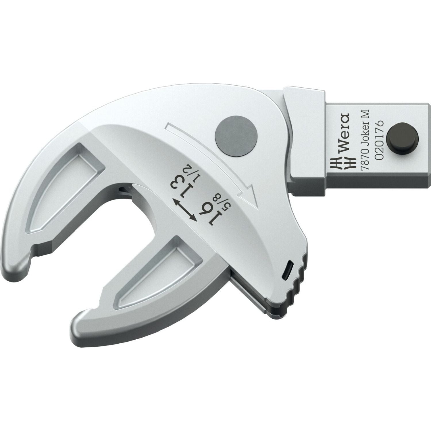 Wera 7870 Joker M Self-Setting Insert Spanner For Wrench Sizes 13-16-mm., 9X12-mm., 9X12x13-16x5/8-3/4-in.x67.7-mm.