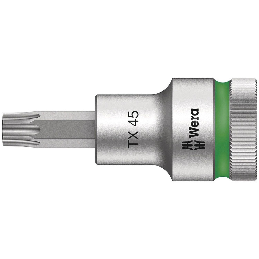 Wera 8767 C Hf Torx Zyklop Bit Socket With 1/2-in. Drive With Holding Function, Torx 50x140-mm.