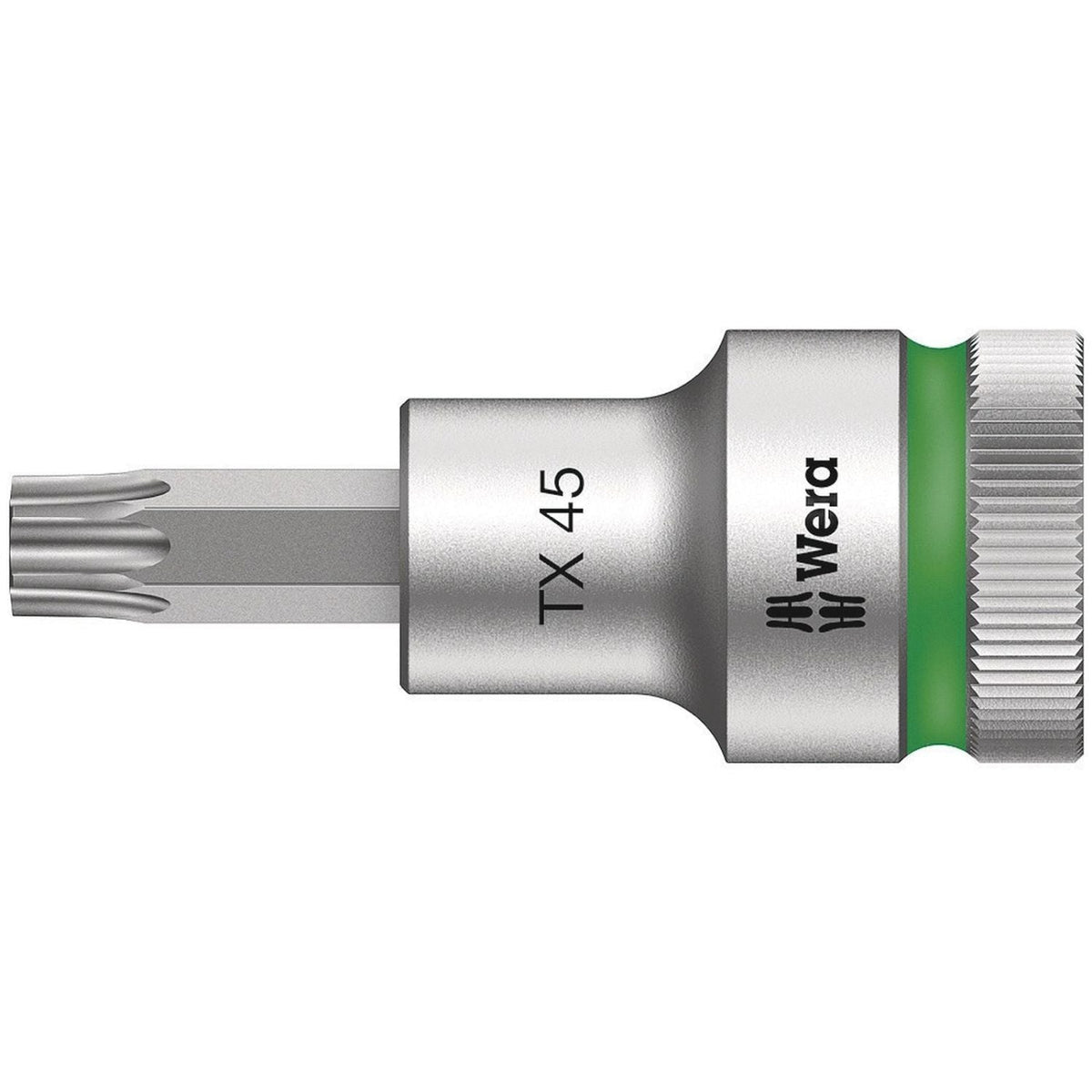 Wera 8767 C Hf Torx Zyklop Bit Socket With 1/2-in. Drive With Holding Function, Torx 50x140-mm.