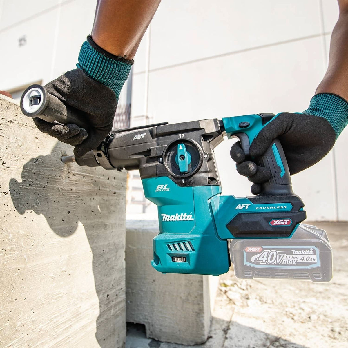 Makita GRH08Z 40V max XGT Brushless Cordless 1-3/16" SDS-PLUS AVT Rotary Hammer, AFT, AWS Capable, Tool Only