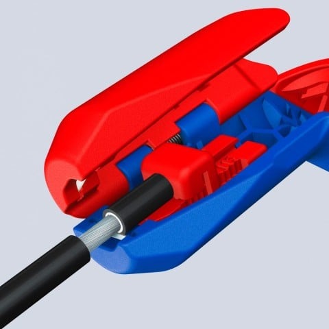 Knipex 5-1/4-in. ErgoStrip PV Wire Stripper (16 95 03 SB)
