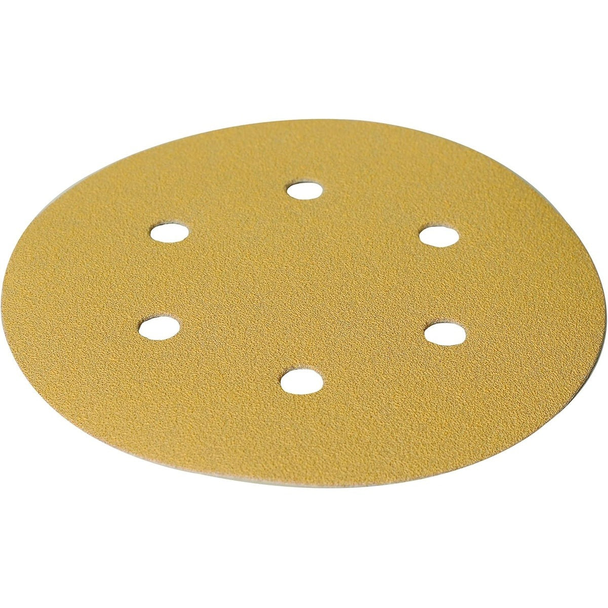 Mirka Gold 3-in. 600 Grit 6-Hole Hook and Loop Sanding Disc for Finishing (23-634-600)