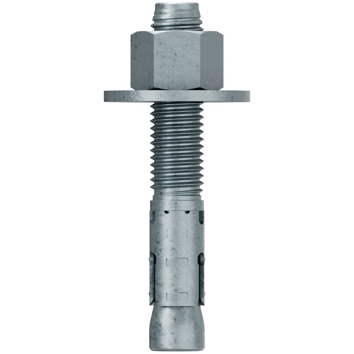 Simpson Strong-Tie STB2-75434MGF10 Strong-Bolt 2, 3/4-in. x 4-3/4-in. Mechanically Galvanized Wedge Anchor, Fully Assembled, 10-Pack