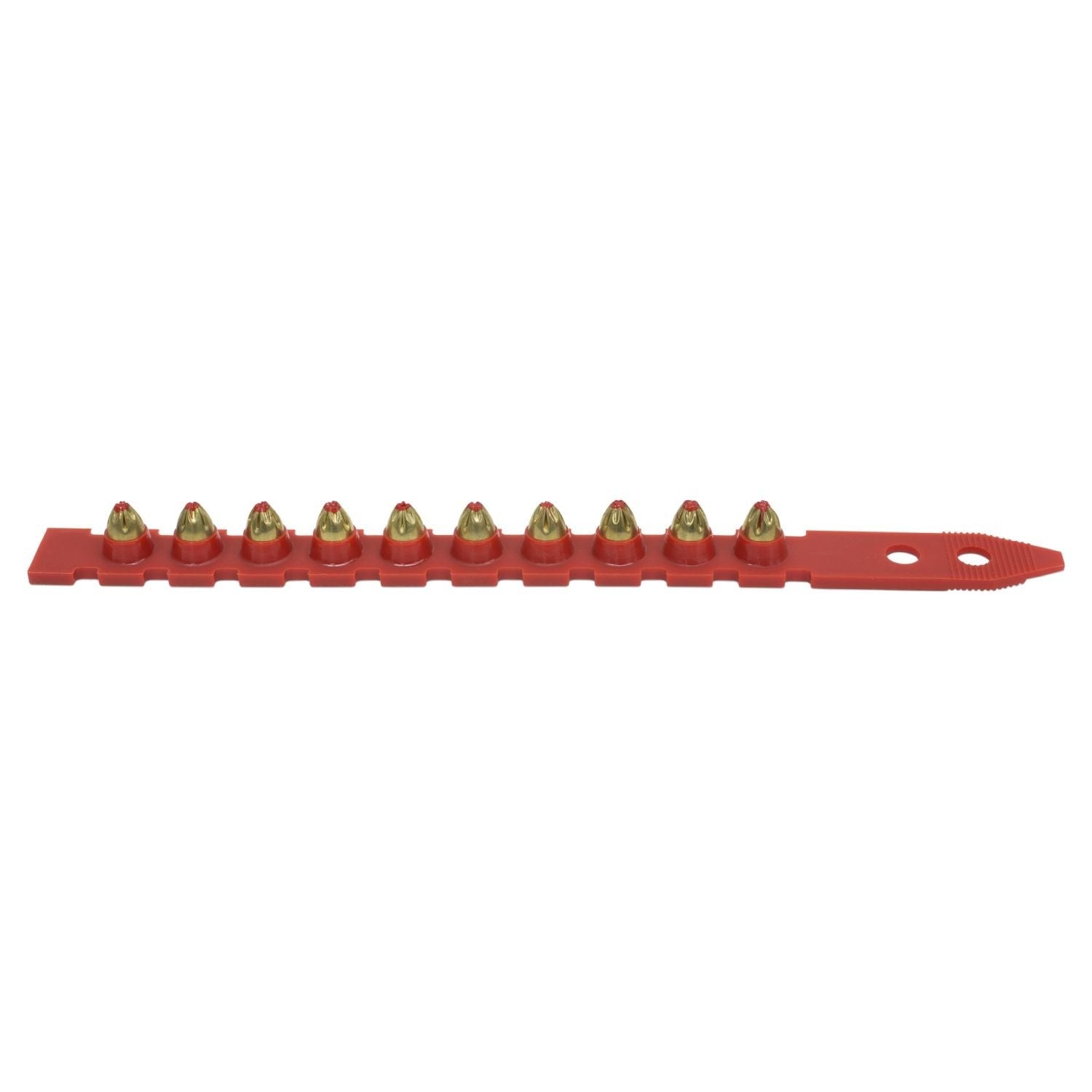 Simpson Strong-Tie P27SL5A P27SL 0.27-Caliber Plastic, 10-Shot Strip Loads, Red - Imported, 100-Pack