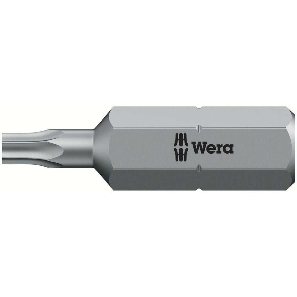 Wera 867/1 Z Torx Bo Bit With Bore Hole, Torx 8x25-mm.
