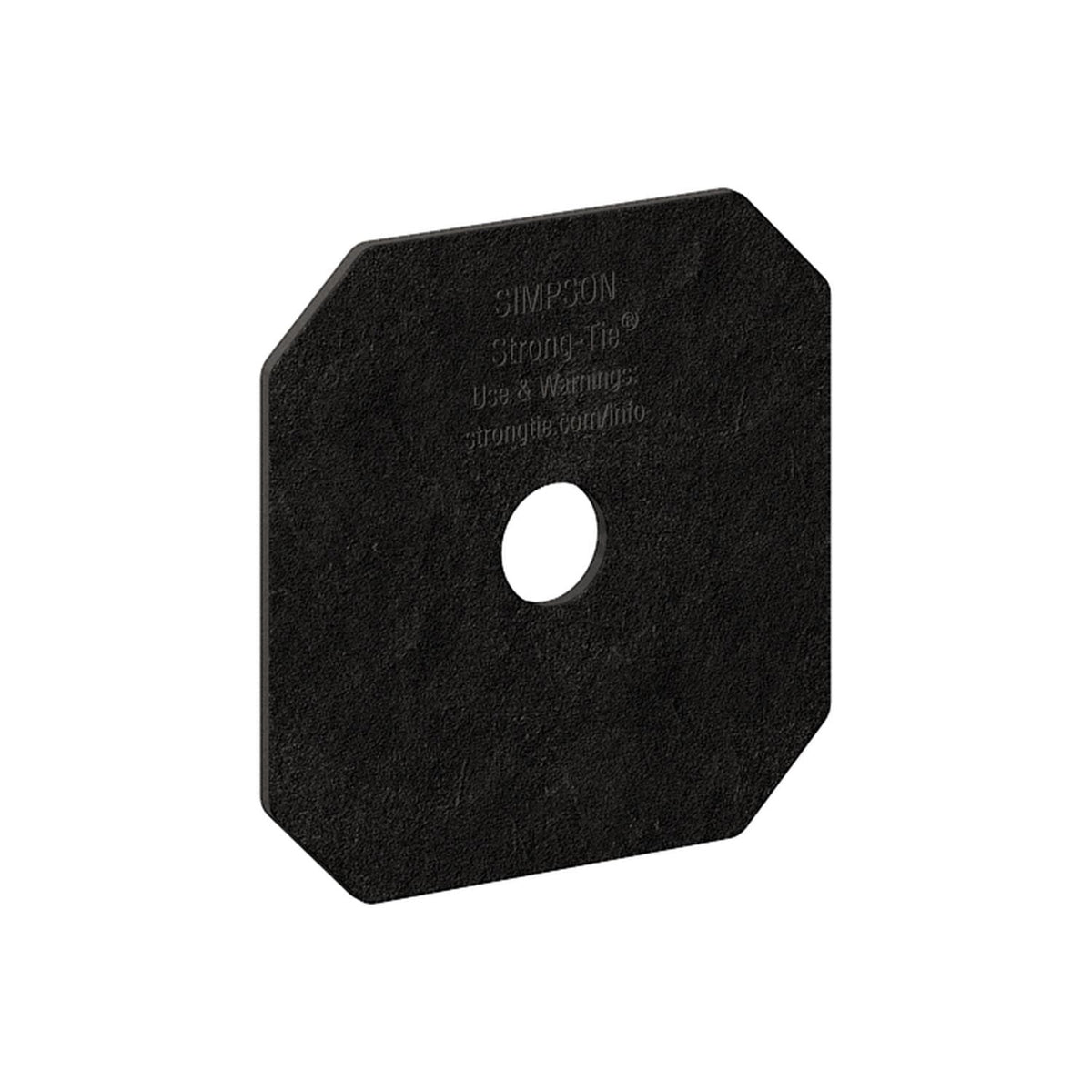 Simpson Strong-Tie APVDW56 Outdoor Accents Avant Collection Z-MAX, Black Powder-Coated Decorative Washer