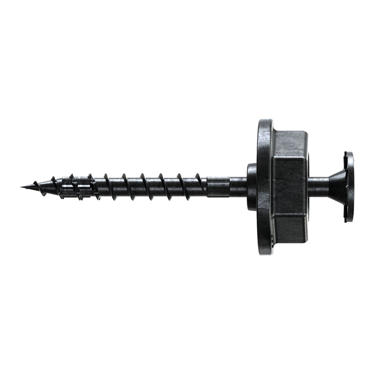 Simpson Strong-Tie SDWS22312DBB-RN1 Outdoor Accents Structural Wood Screw, .220-in. x 3-1/2-in. DB Coating, Black withWasher