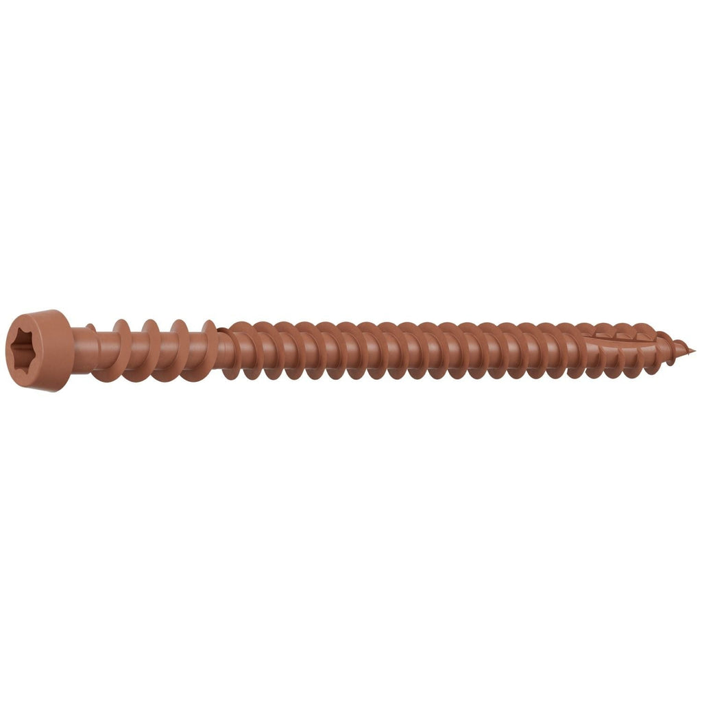 Simpson Strong-Tie DCU234TN03MB Deck-Drive DCU COMPOSITE Screw, #10 x 2-3/4-in. T20, Quik Guard, Tan 03, 1750-Pack