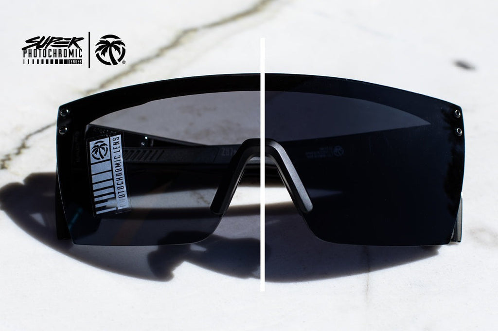 Heat Wave Performance Lazer Face SUPER Photochromic Lens Z87+ Sunglasses