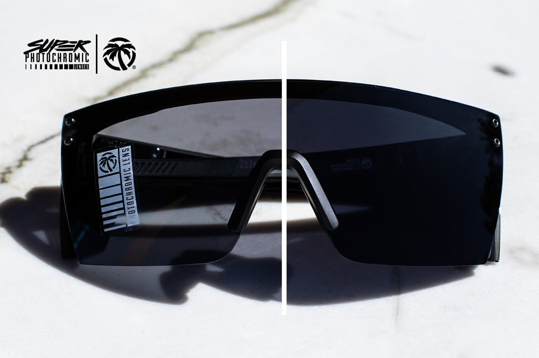 Heat Wave Performance Lazer Face SUPER Photochromic Lens Z87+ Sunglasses