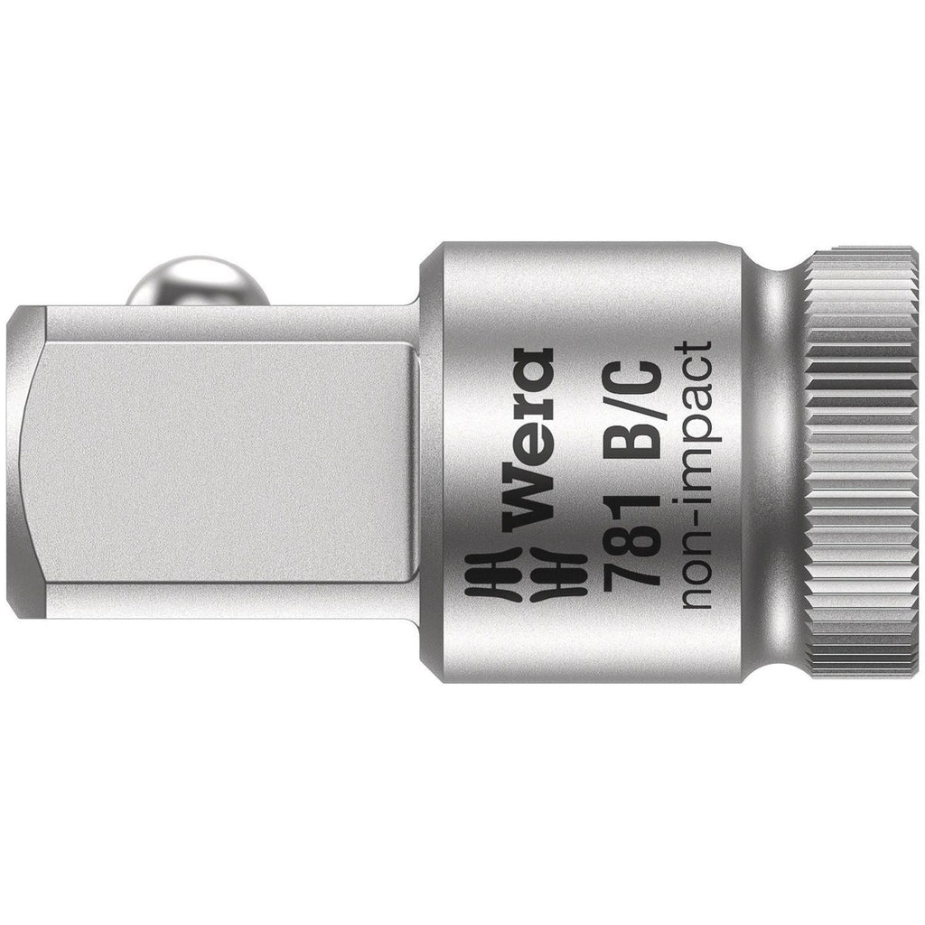 Wera 781 B 3/8-in. Connection Parts, 781 B/Cx1/2x36-mm.x3/8"