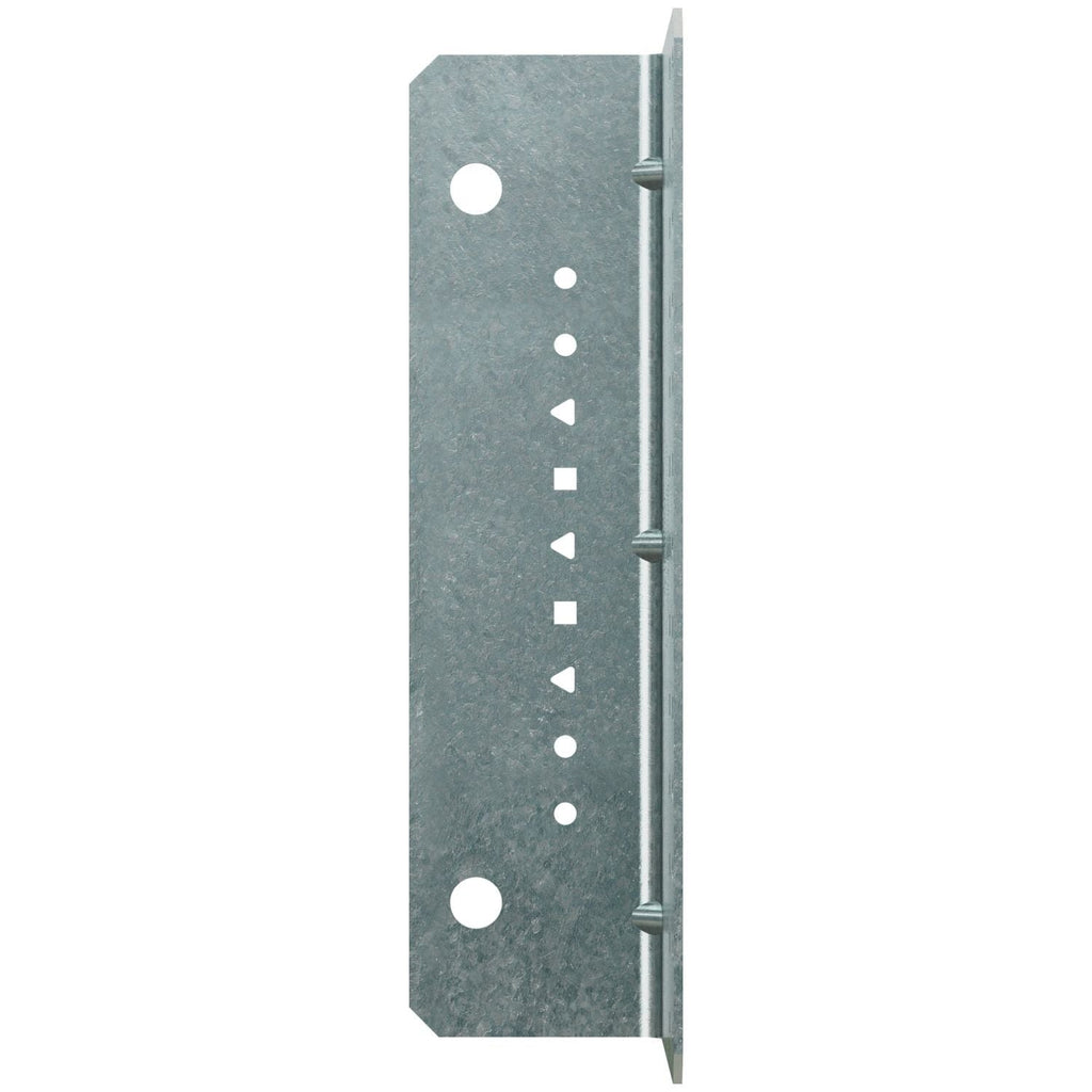 Simpson Strong-Tie SJC8.25-R15 SJC 2-in. x 4-1/2-in. x 8-1/4-in. 14-Gauge Galvanized Steel-Joist Connector, 15-Pack