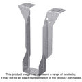 Simpson Strong-Tie MIT411.88 MIT Galvanized Top-Flange Joist Hanger for 3-1/2-in. x 11-7/8-in. Engineered Wood