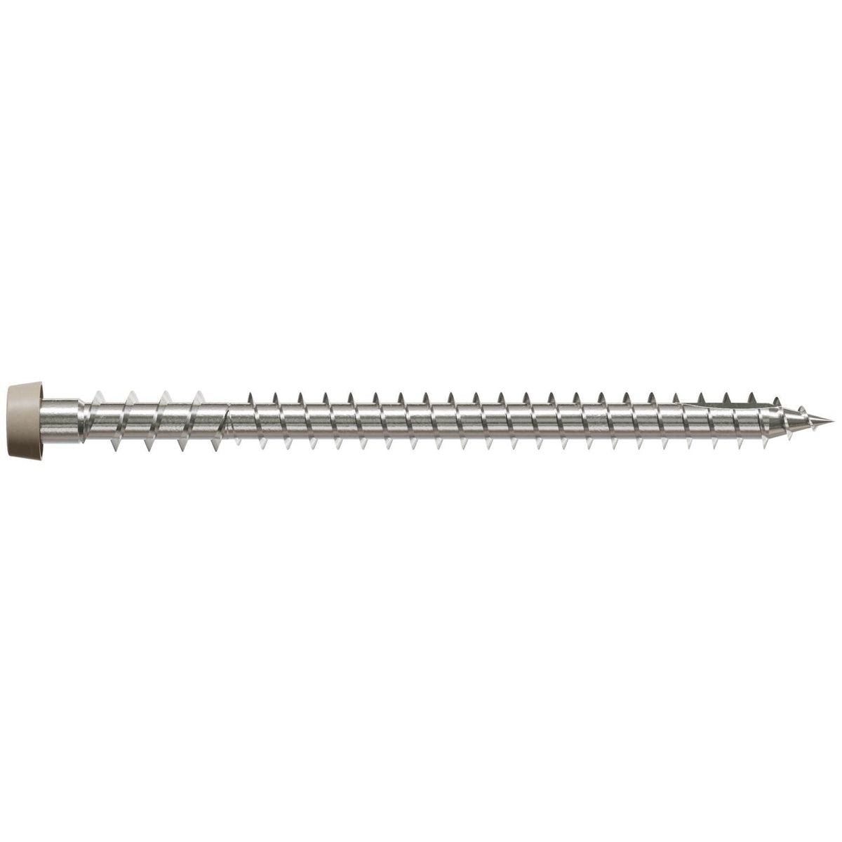 Simpson Strong-Tie DCU234MB305GR05 Deck-Drive DCU COMPOSITE Screw, #10 x 2-3/4-in. T20, Type 305, Gray 05, 1750-Pack