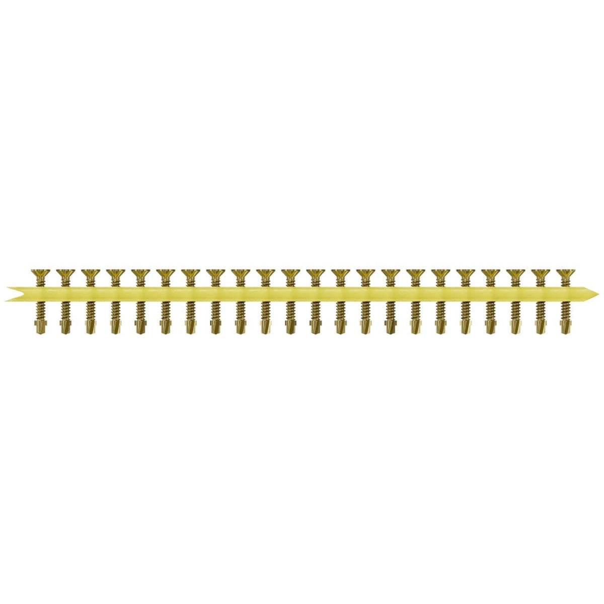 Simpson Strong-Tie TB1440S Strong-Drive TB WOOD-TO-STEEL Screw (Collated), #14 x 1-9/16-in. Yellow Zinc, 1000-Pack