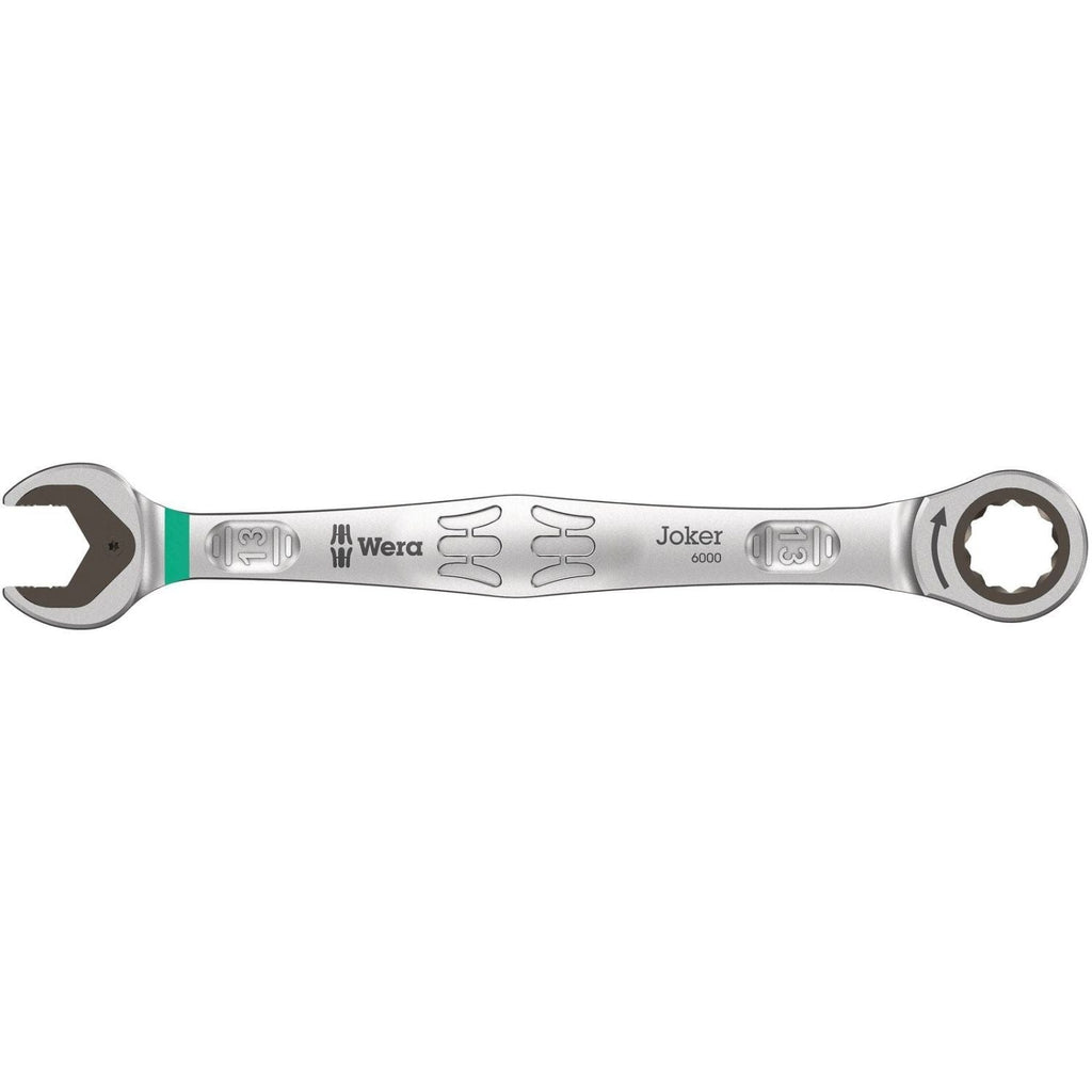 Wera 6000 Joker Ratcheting Combination Wrenches, 17x224-mm.