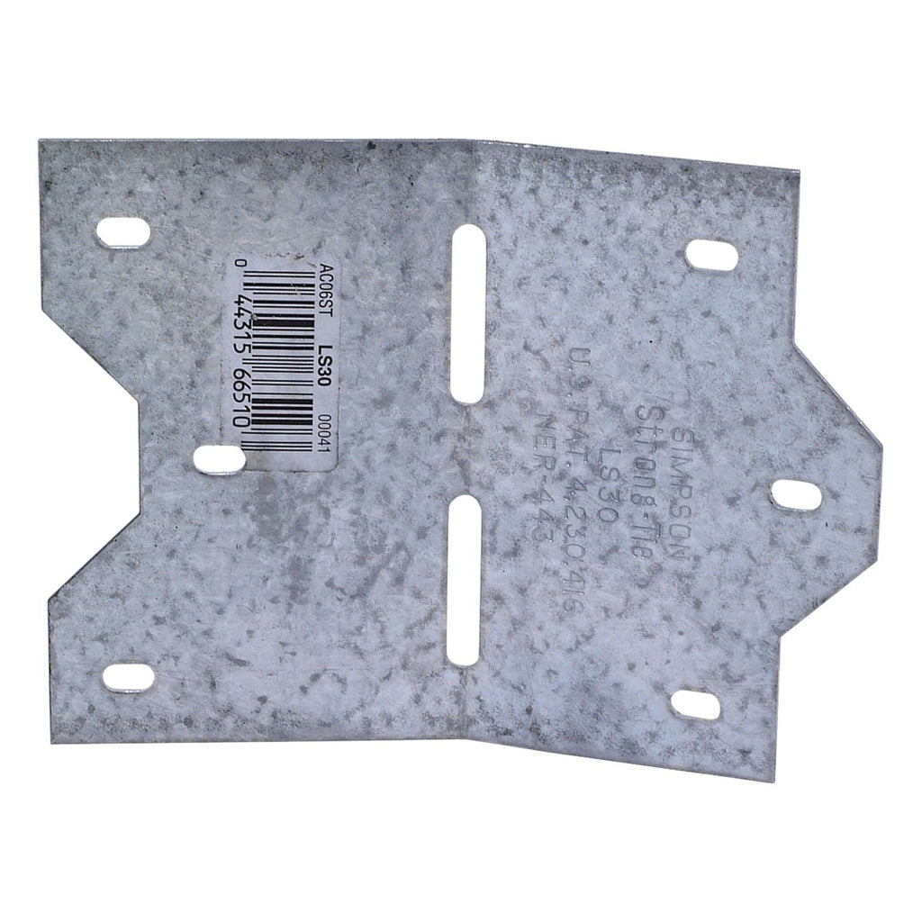 Simpson Strong-Tie LS30 LS 3-3/8-in. 18-Gauge Adjustable L Angle