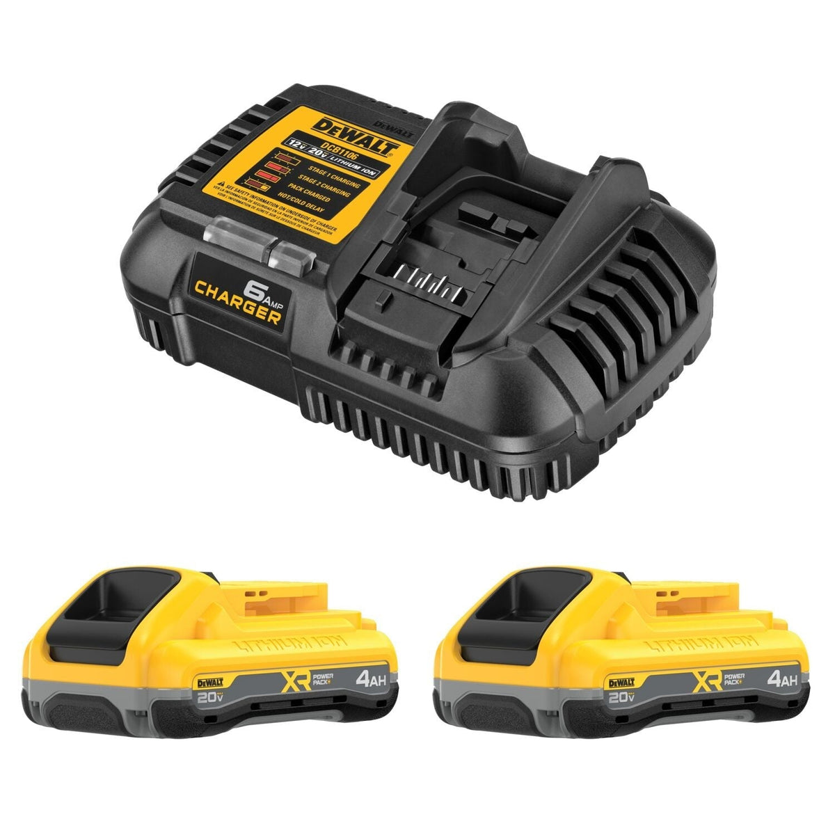 DeWALT DCB2104-2C 20V MAX XR POWERPACK 4.0Ah Battery Kit