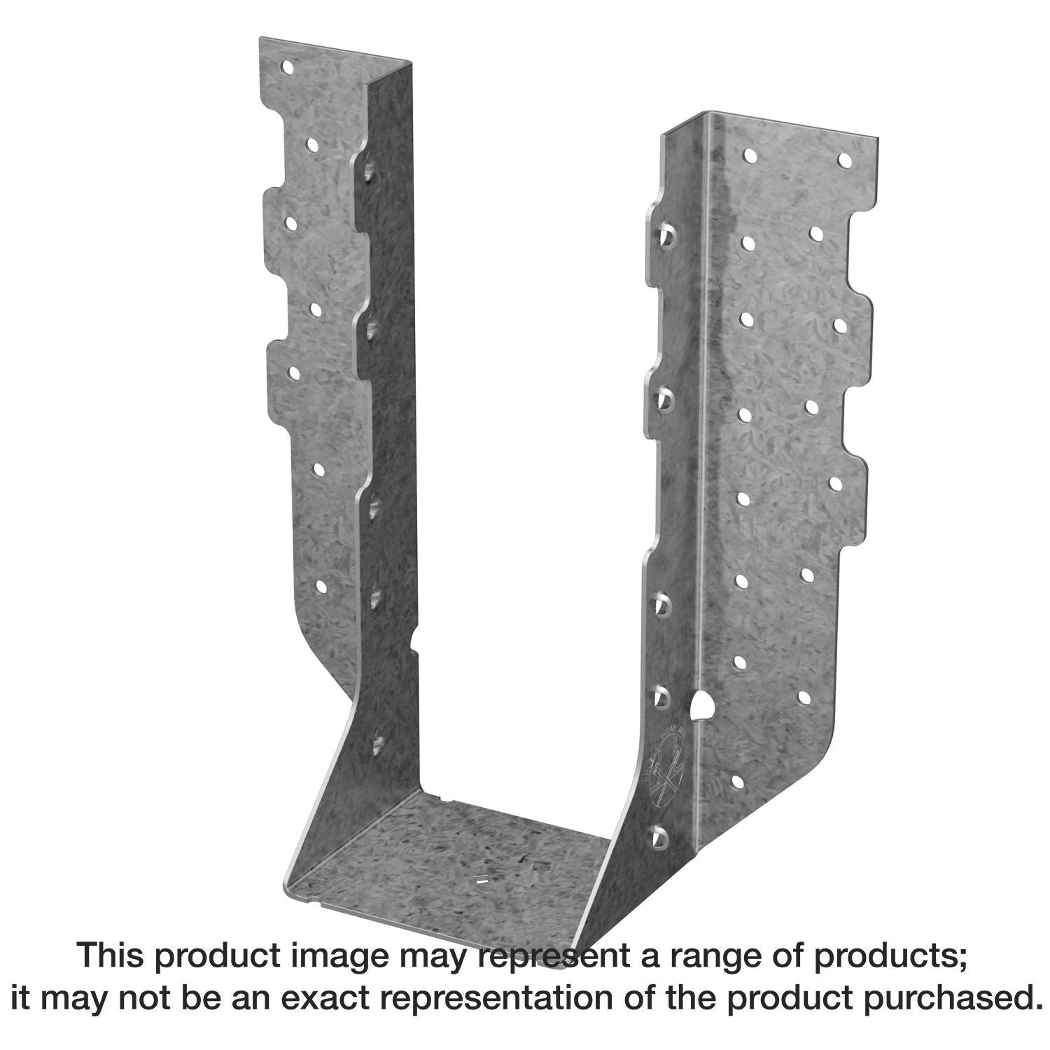 Simpson Strong-Tie HHUS28-2Z HHUS 7-1/4-in. ZMAX Galvanized Face-Mount Joist Hanger for Double 2x Truss