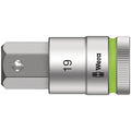Wera 8740 C Hf Zyklop Bit Socket With 1/2-in. Drive With Holding Function, 19x60-mm.