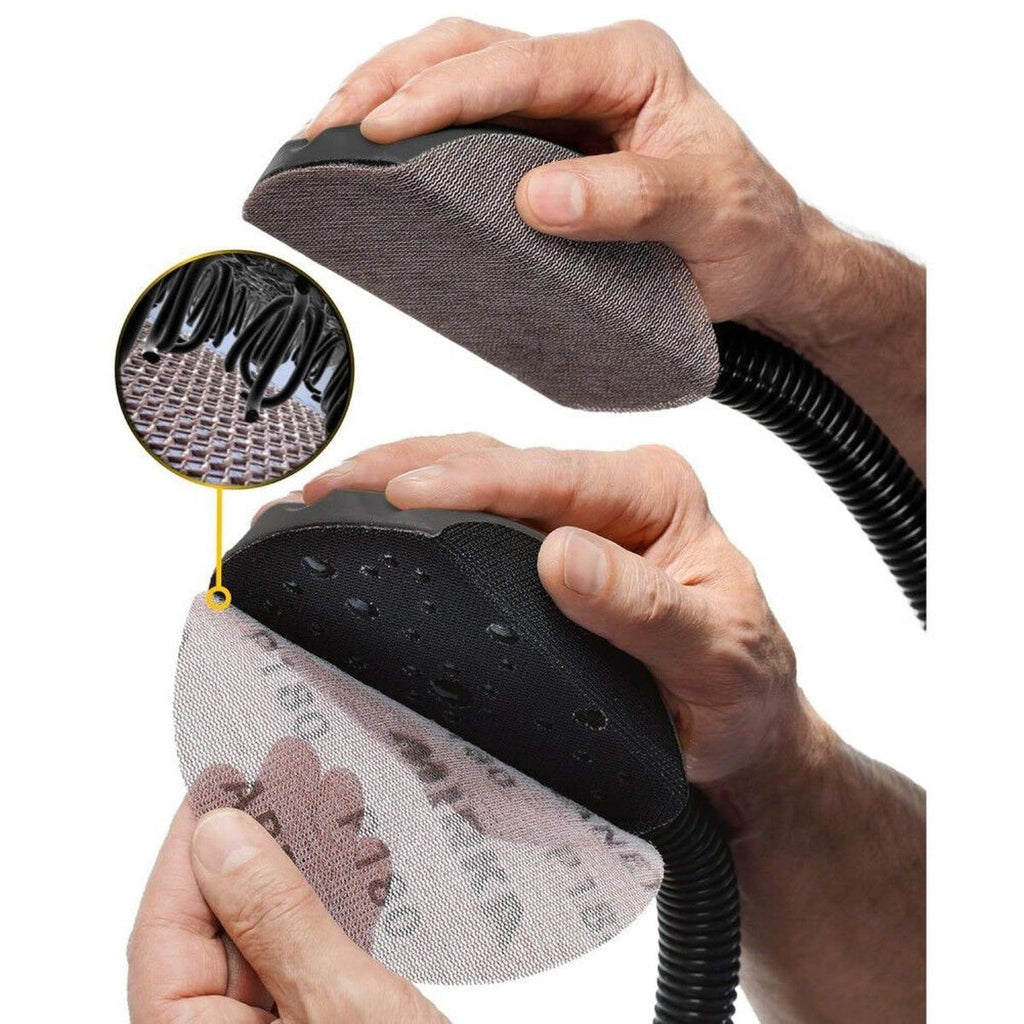 Mirka Abranet 6-in. 80-600 Grit Mesh Sanding Disc Assortment Pack, 35-Piece Hook and Loop (9A-241-AP)