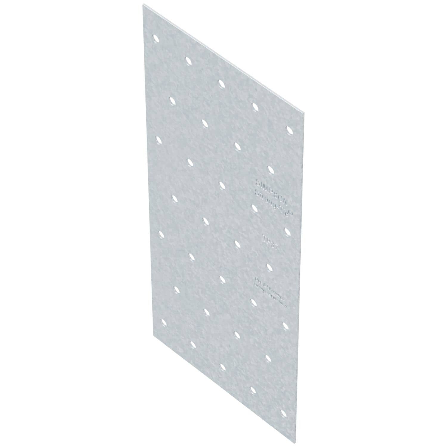 Simpson Strong-Tie TP37 TP 3-1/8-in. x 7-in. 20-Gauge Galvanized Tie Plate