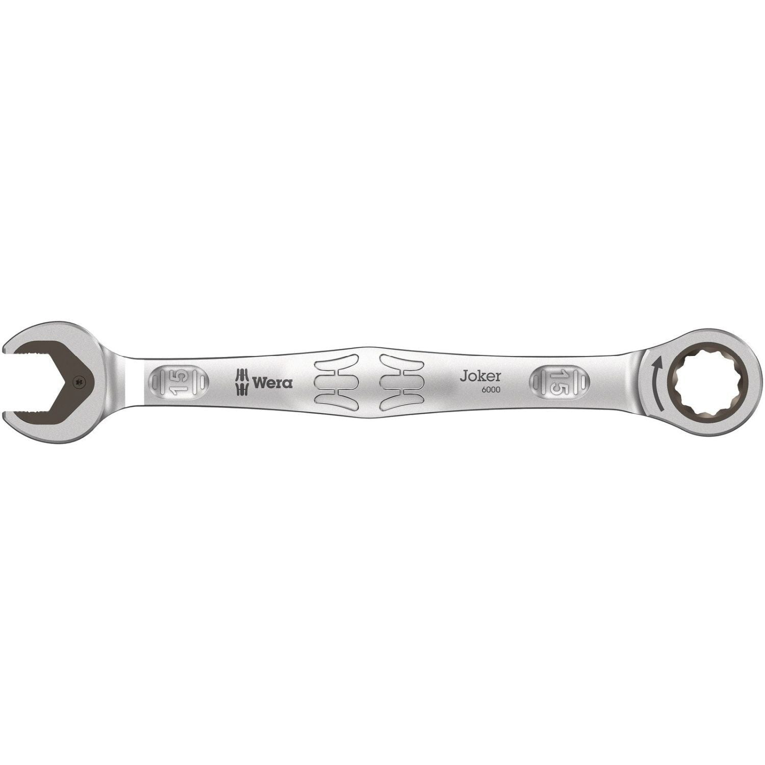Wera 6000 Joker Ratcheting Combination Wrenches, 15x200-mm.