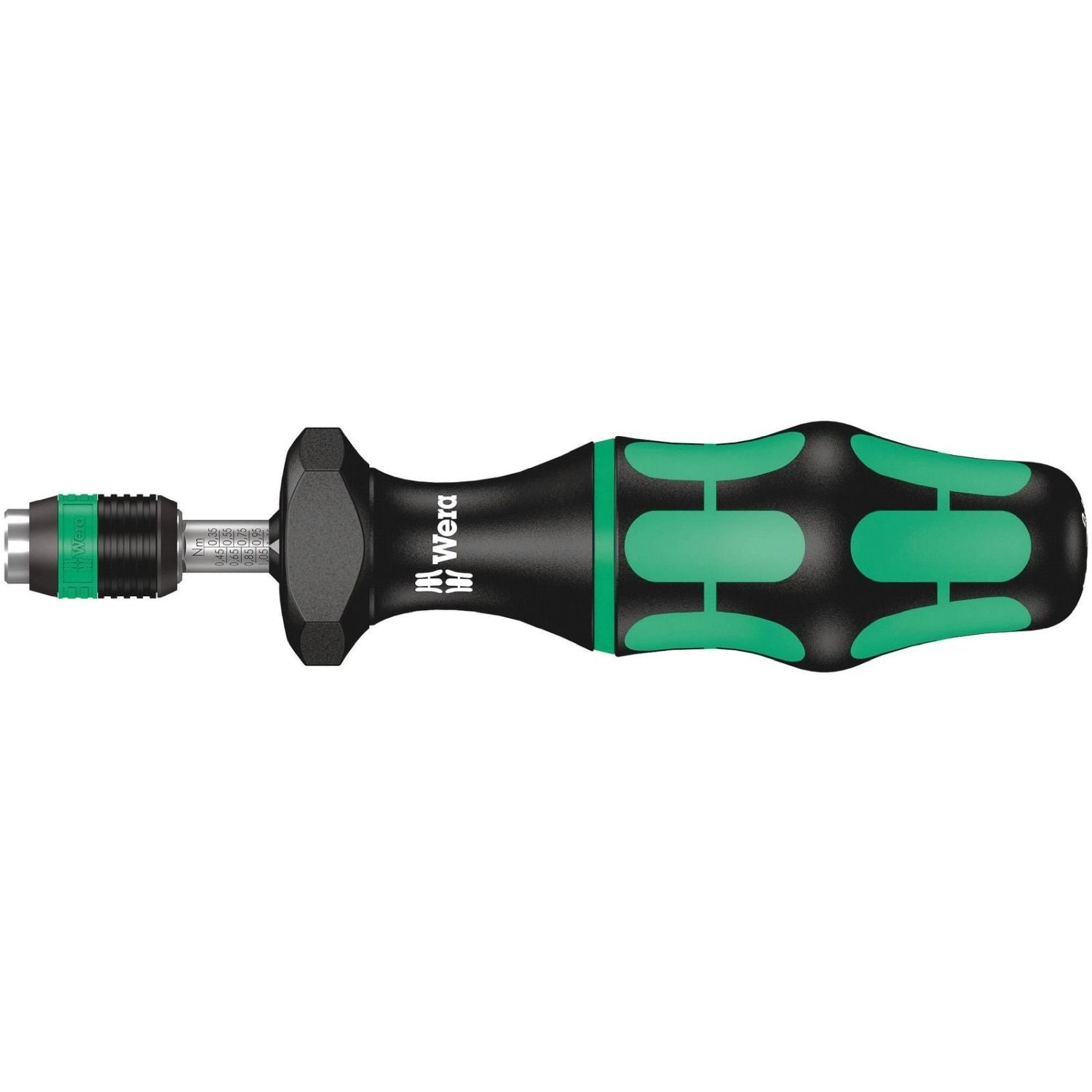Wera Series 7400 Kraftform Adjustable Torque Screwdrivers (0.1-3.0 Nm) With Rapidaptor Quick-Release Chuck, 7432x0.90-1.50 Nm