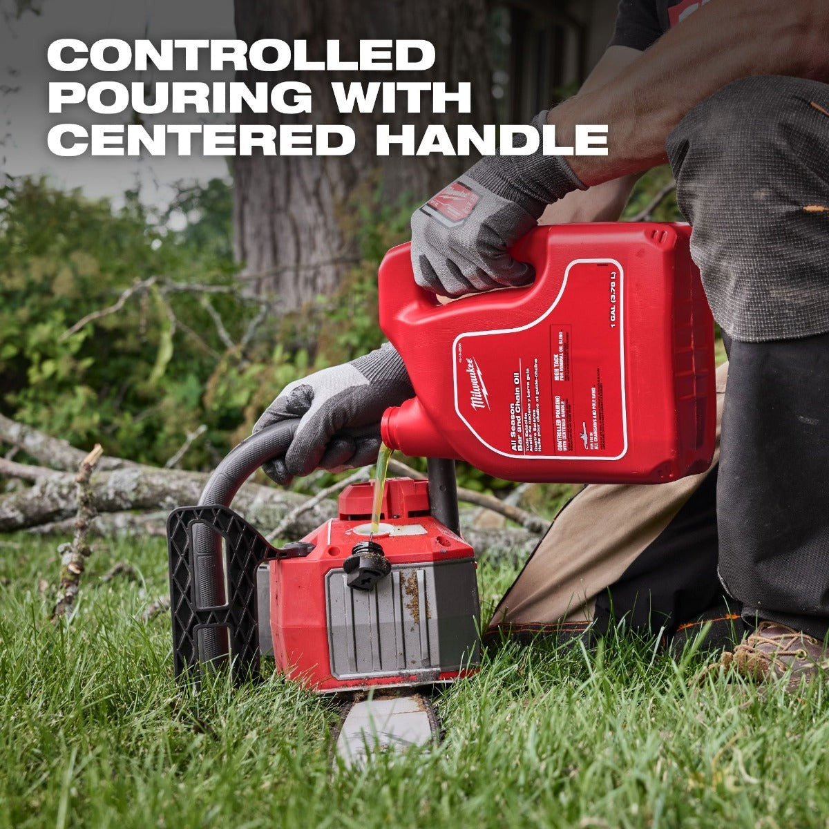 Milwaukee 49-16-2838 1 Gallon All Season Bar and Chain Oil