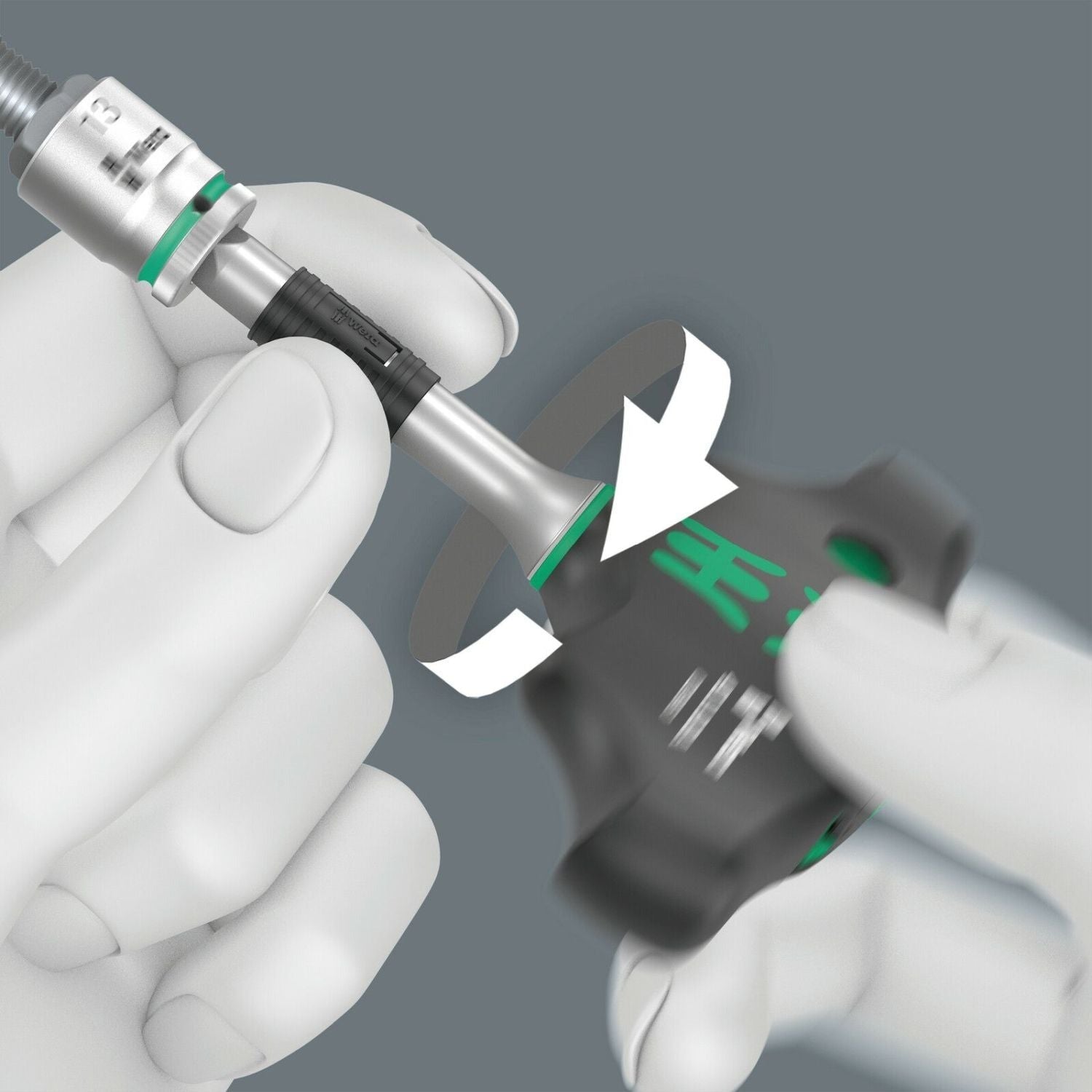 Wera Kraftform Kompakt 400 Ra Set 2, 9-Pieces