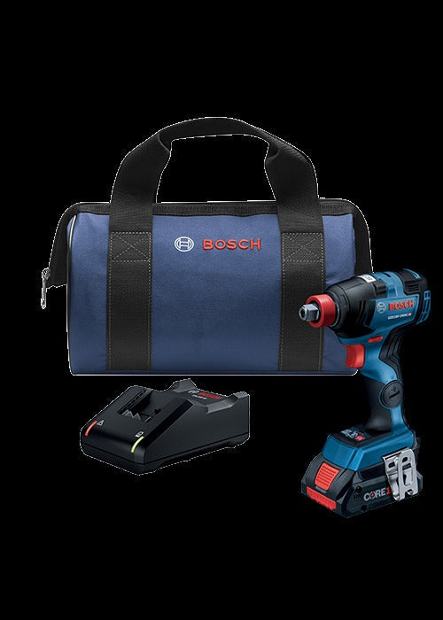 Bosch GDX18V-1800CB15 18V Brushless Socket Ready Impact Driver 4.0Ah CORE Compact Kit