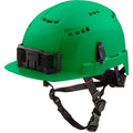 Milwaukee 48-73-1326 Green Front Brim Vented Safety Helmet - Type 2, Class C