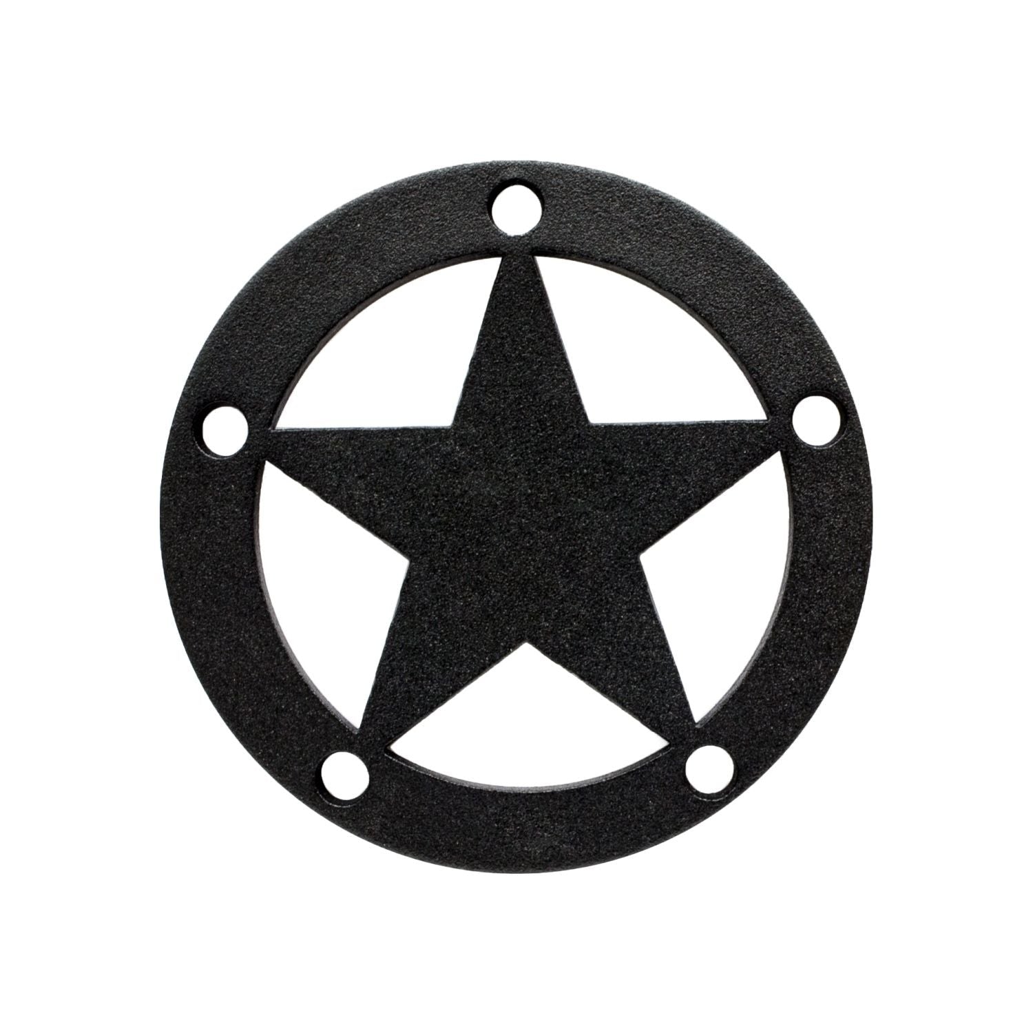 Simpson Strong-Tie APDTS3 Outdoor Accents Mission Collection ZMAX, Black Powder-Coated Decorative Star