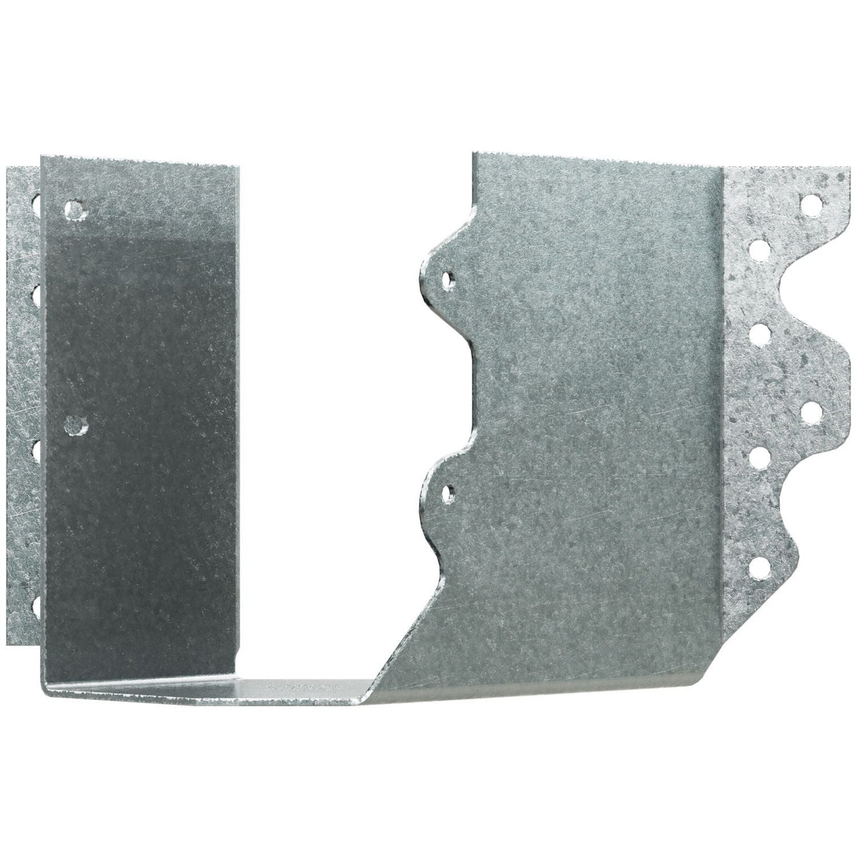 Simpson Strong-Tie HSUL26-2 HSUL Galvanized Joist Hanger for Double 2x6, Skewed Left