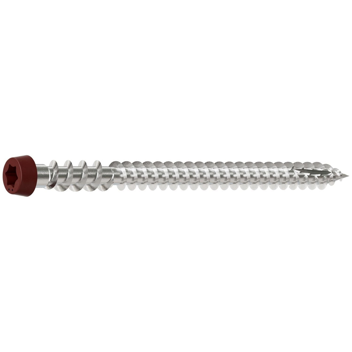 Simpson Strong-Tie DCU234P305RD01 Deck-Drive DCU COMPOSITE Screw, #10 x 2-3/4-in. T20, Type 305, Red 01, 350-Pack