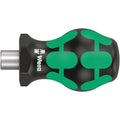 Wera 811/1 Stubby Bitholding Screwdriver, Magnetic, 1/4-in.