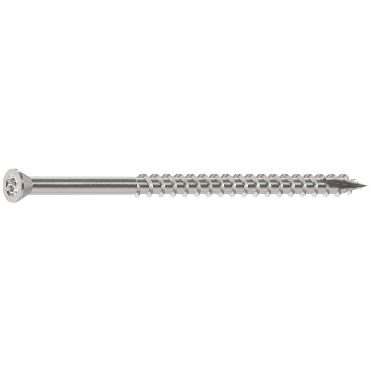 Simpson Strong-Tie S07300FTB Trim-Head Screw, 6-Lobe Drive, #7 x 3-in. T-15 Type 305, 2000-Pack