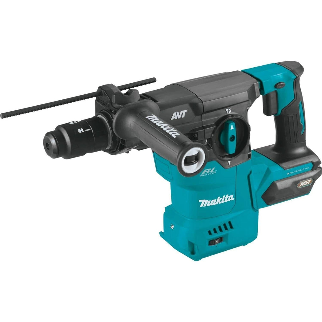 Makita GRH09Z 40V max XGT Brushless Cordless 1-3/16" SDS-PLUS AVT Rotary Hammer, with Interchangeable Chuck, AWS Capable, Tool Only