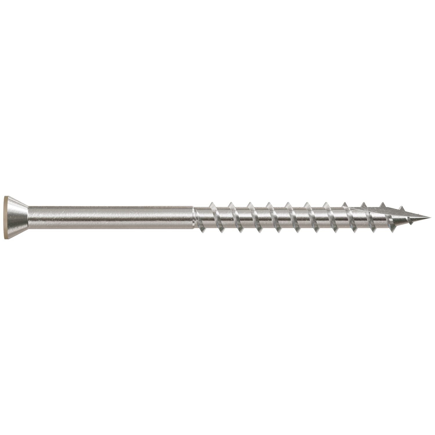 Simpson Strong-Tie T07225FT70BR05 Trim-Head Screw, 6-Lobe Drive, #7 x 2-1/4-in. T-15 Type 316, Brown 05, 70-Pack