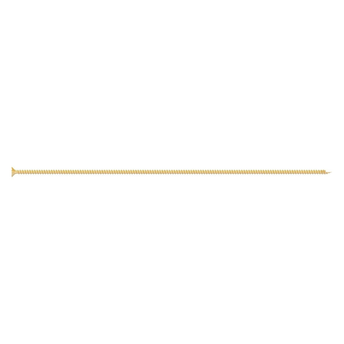 Simpson Strong-Tie SDCF272358 Strong-Drive SDCF TIMBER-CF Screw, 0.390-in. x 23-5/8-in. T50, Yellow Zinc, 100-Pack