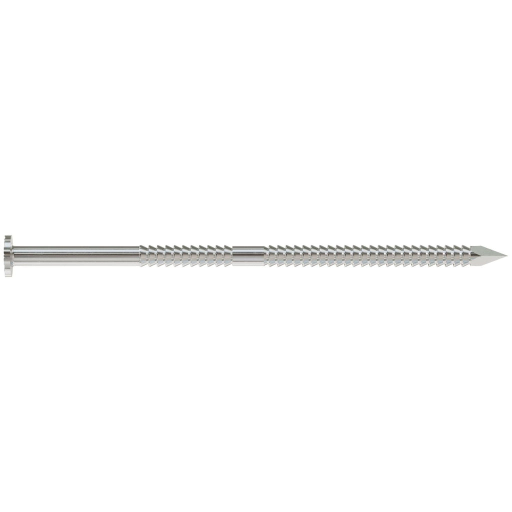 Simpson Strong-Tie S11A300PNJ 15° Wire Coil, Full Round Head, Ring-Shank Decking/Framing Nail, 3-in. x 0.12-in. Type 304, 1800-Pack